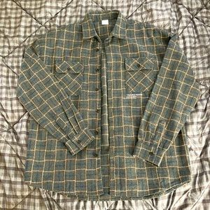 "Trouble Maker" Oversized Flannel Jacket